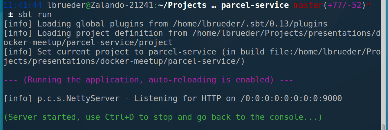 parcel service startup